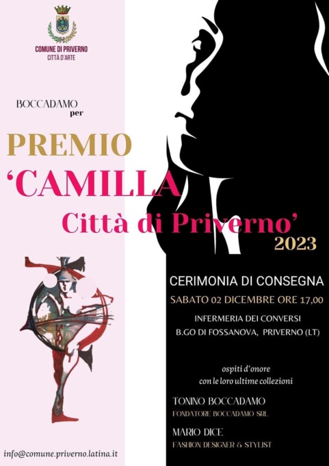 PRIVERNO: SUCCESSO PER IL “PREMIO CAMILLA”