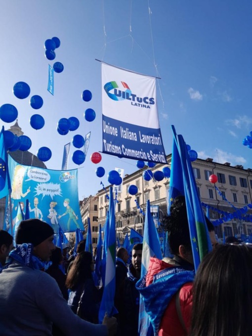 ROMA: MANIFESTAZIONE DELLA UILTUCS