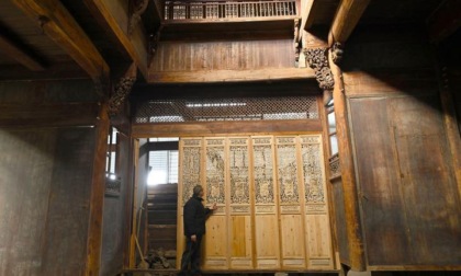 Cina: industria degli edifici antichi in stile Huizhou nell'Anhui (1)