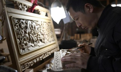 Cina: industria degli edifici antichi in stile Huizhou nell'Anhui (2)