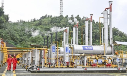 Cina: produzione gas naturale, +5,8% nel 2023