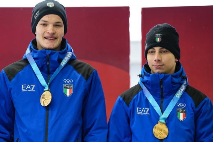 Olimpiadi Gangwon: Italia medaglia d’oro al doppio maschile di slittino