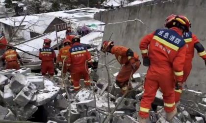 Cina: in corso operazioni di soccorso dopo frana nello Yunnan