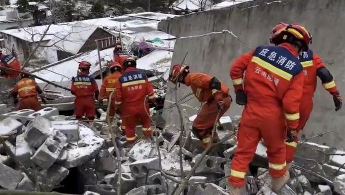 Cina: in corso operazioni di soccorso dopo frana nello Yunnan