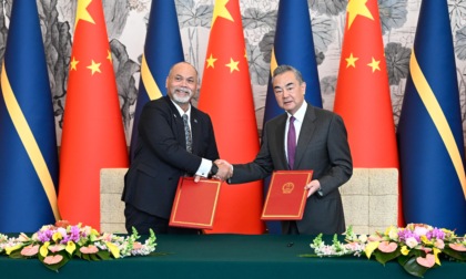 Cina-Nauru: firmano comunicato congiunto su ripresa relazioni diplomatiche