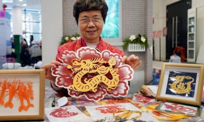 Cina: mostra delle tradizioni del Capodanno cinese a Shanghai