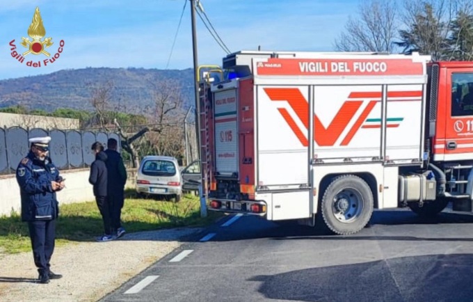 FERENTINO: TRAGICO INCIDENTE, MUORE UNA DONNA