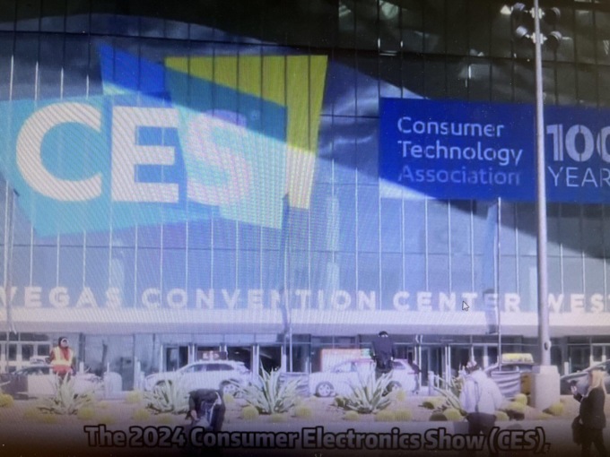 Si chiude Consumer Electronics Show 2024 a Las Vegas, Stati Uniti