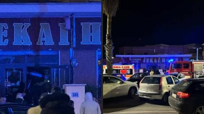 FIUMICINO: CROLLO NEL RISTORANTE, CINQUE FERITI