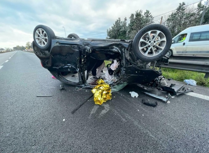 APRILIA: INCIDENTE SULLA PONTINA, DUE MORTI E TRE FERITI