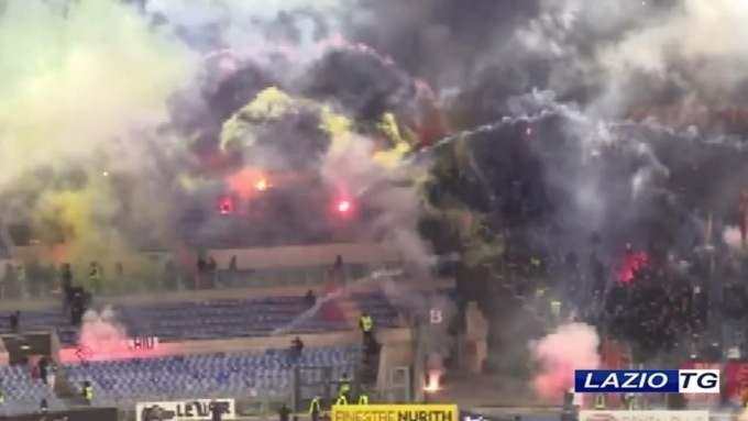 ROMA: AGGRESSIONE DOPO IL DERBY, ARRESTATO UN TIFOSO PER SPACCIO