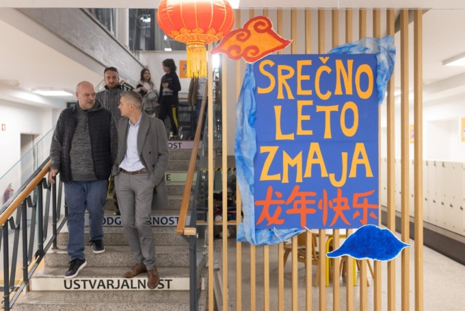 Slovenia: Lubiana, studenti festeggiano Capodanno lunare cinese (2)