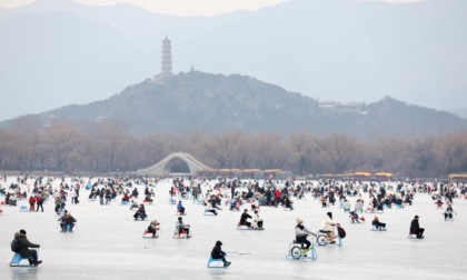 Cina: divertimento invernale al Palazzo d’Estate di Pechino
