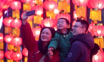 Cina: città addobbate con lanterne per Festa di primavera (3)