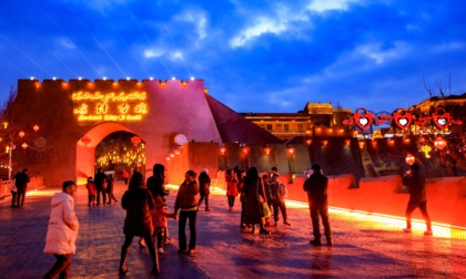 Cina: Xinjiang, si respira atmosfera festosa di Capodanno lunare (1)