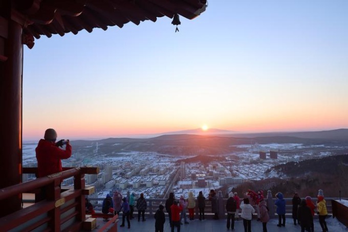 Cina: Festa di primavera, turisti visitano mete invernali Heilongjiang