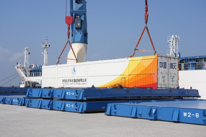 Cina: razzo vettore per Queqiao-2 arriva al sito di lancio