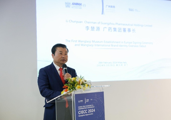 Italia: marchio cinese di tisane WALOVI debutta a Milano