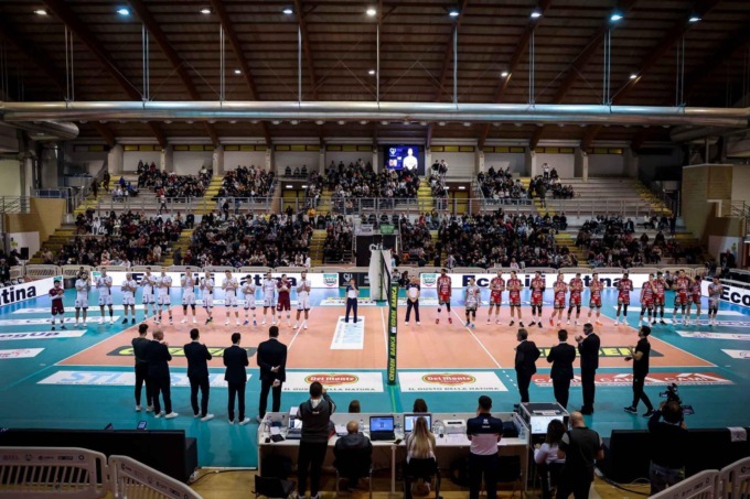 PALLAVOLO SUPERLEGA: CISTERNA-PERUGIA 1-3