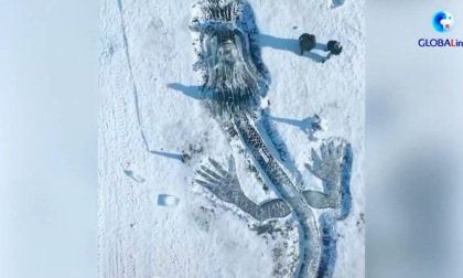 Cina: accogliamo Capodanno lunare con draghi di ghiaccio e neve