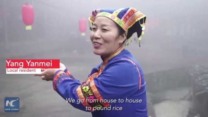 Cina: popolo Yao prepara dolci di riso glutinoso per Festa primavera