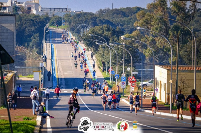 SABAUDIA: SUCCESSO DELLA PROVA DUATHLON CON 200 ALLO START
