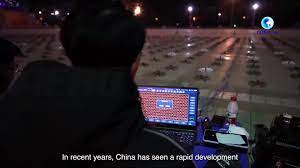 Droni abbaglianti nei cieli della Cina