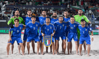 BEACH SOCCER: MONDIALI, ITALIA IN SEMIFINALE CONTRO LA BIELORUSSIA.