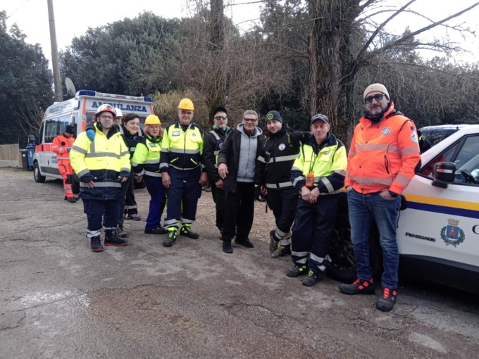 TERRACINA: ESERCITAZIONE DELLA PROTEZIONE CIVILE A S.STEFANO