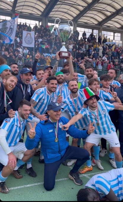 ECCELLENZA COPPA ITALIA: TERRACINA, LA GIOIA DEI PROTAGONISTI