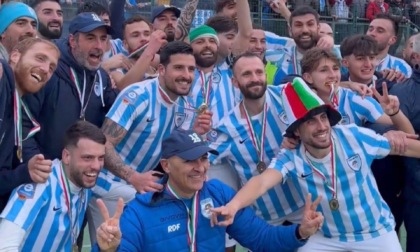 ECCELLENZA COPPA ITALIA: TERRACINA, LA GIOIA DEI PROTAGONISTI