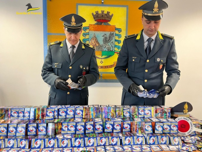 RIETI: SEQUESTRATE CARTE POKEMON CONTRAFFATTE