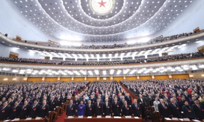 Cina: Pechino, riunione di apertura di seconda sessione 14ma NPC (1)