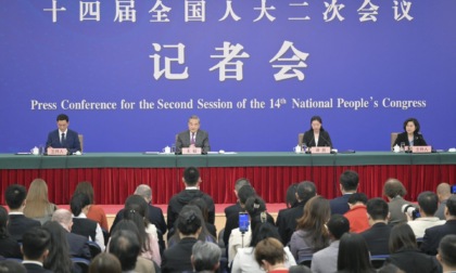 Cina: ministro Esteri incontra stampa su politica, relazioni estere (1)