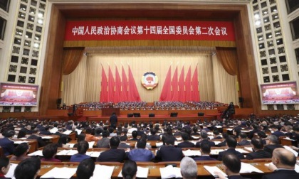 Cina: Pechino, terza riunione plenaria di seconda sessione di 14mo Comitato nazionale CPPCC