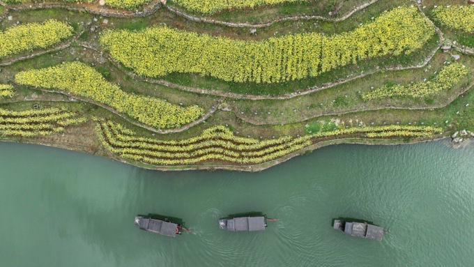 Cina: Guizhou, paesaggio primaverile a Zunyi