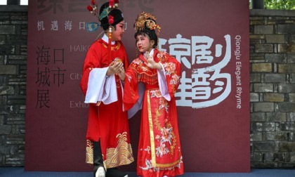 Cina: Hainan, mostra su patrimonio culturale immateriale a margine di BFA (3)