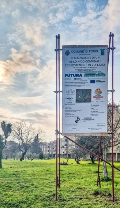 FONDI: ASILO NIDO, AL VIA AI LAVORI