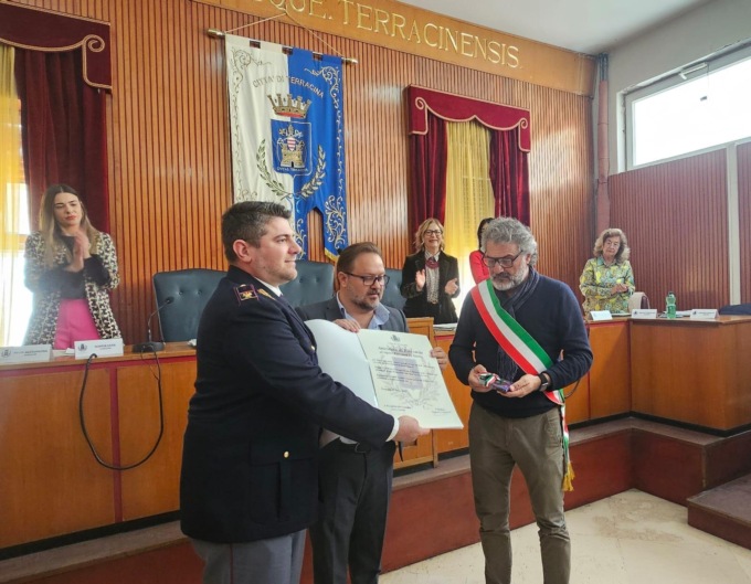 TERRACINA: ENCOMIO PER GIOVANNI DI SPIRITO