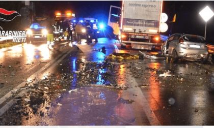 RIETI: MORTALE SULLA SALARIA, GUIDAVA UBRIACO