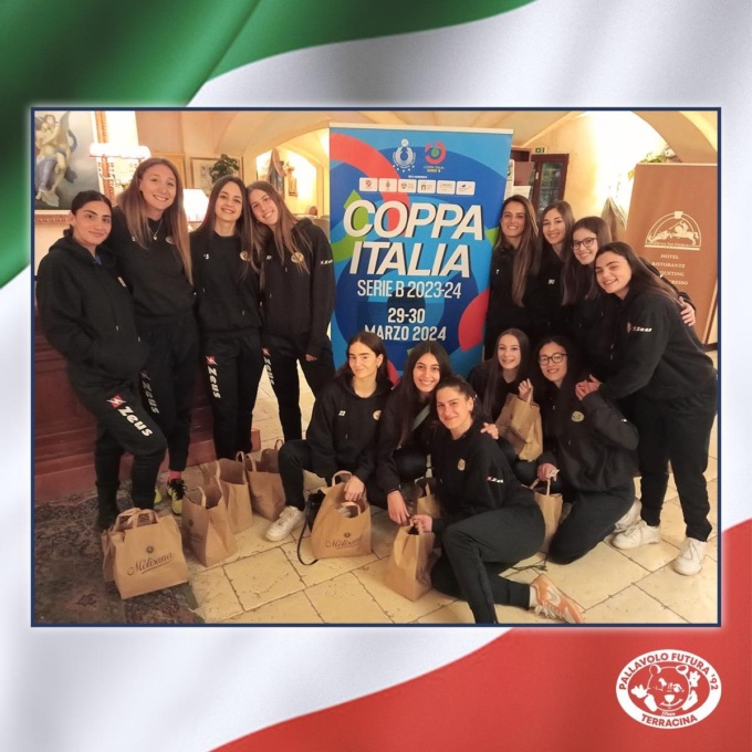 PALLAVOLO B2 FEMMINILE: COPPA ITALIA, FUTURA TERRACINA SCONFITTA IN SEMIFINALE
