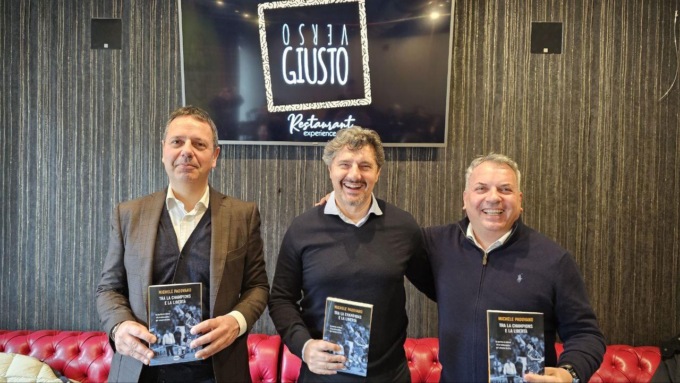 FONDI: “TRA LA CHAMPIONS E LA LIBERTA’”, LA PRESENTAZIONE DEL LIBRO