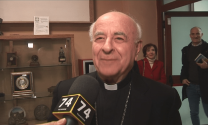TELEVISIONE: MONSIGNOR PAGLIA PRESENTA IL SUO LIBRO SU TELEREGIONE 74