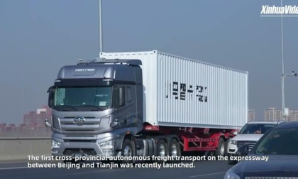 Cina: via libera al trasporto merci autonomo tra Pechino e Tianjin