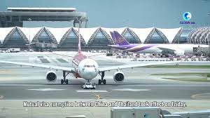 “Era senza visto” porta scambi più stretti tra Cina e Thailandia
