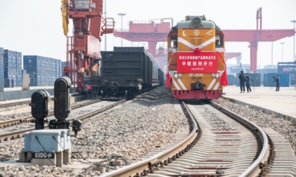 Trasporti: porti a nord-est, viaggi record di treni merci Cina-Europa a gen-mar