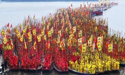 Cina: festival delle barche a Taizhou 