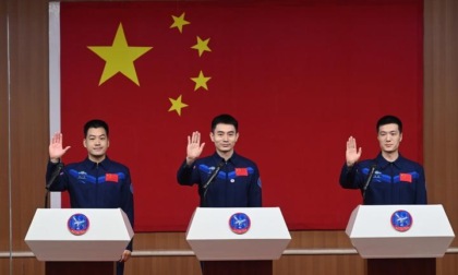 Cina: astronauti di missione Shenzhou-18 incontrano la stampa