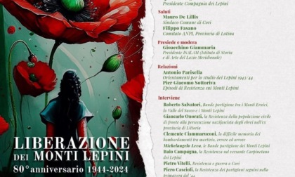 CORI: CONVEGNO SULLA "RESISTENZA SUI MONTI LEPINI"
