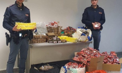 SAN CESAREO: OLTRE 350 KG DI DROGA IN CASA, ARRESTATO